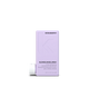 A bottle of **KEVIN.MURPHY BLONDE.ANGEL.WASH**, a color-enhancing shampoo designed to neutralize brassiness and brighten blonde, grey, and platinum tones. The sleek, matte lavender packaging highlights its nourishing formula, which gently cleanses while restoring moisture and shine for a vibrant, refreshed look.