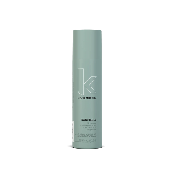 A jar of **KEVIN.MURPHY ROUGH.RIDER**, a strong-hold, matte clay that delivers a rough, undone look with texture and definition. Infused with antioxidants and nourishing ingredients, it helps strengthen hair while providing a flexible yet firm hold for long-lasting styles.